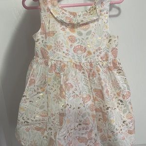 The Prairie by Rachel Ashwell Baby Girl Back Bow Dress Size 18 Months
